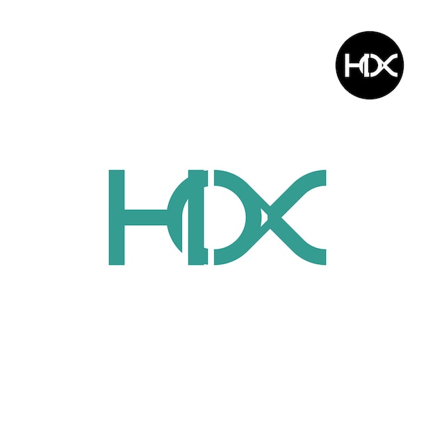 Letter HOX Monogram Logo Design