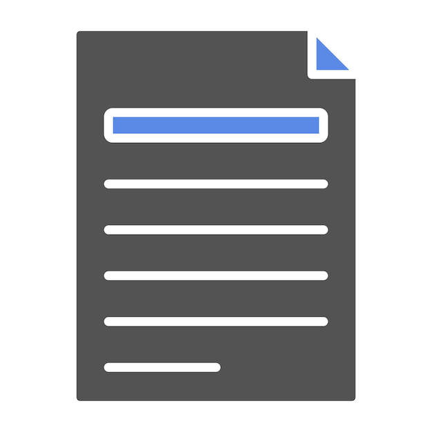 Letter Icon Stijl