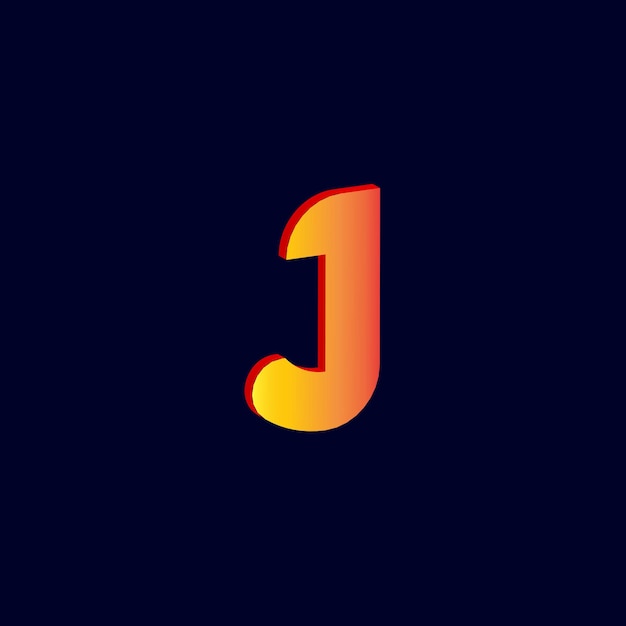 Letter j logo icon design