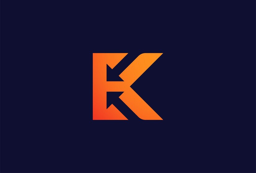 Premium Vector | Letter k arrow logo design inspiration usable for ...