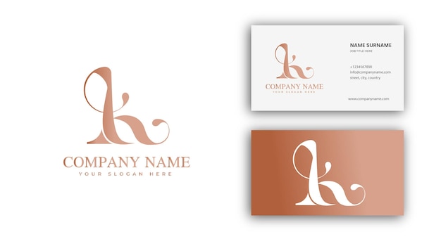 Letter K Logo design