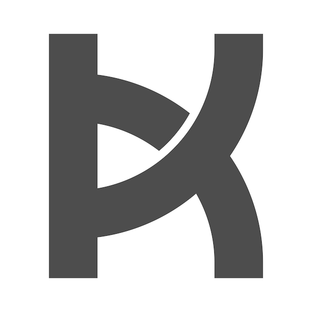 Vector letter k logo icon design