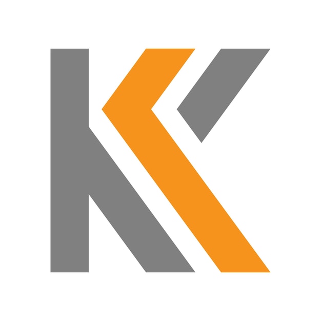 Letter K logo pictogram ontwerp