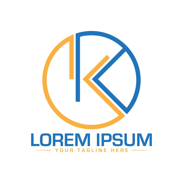 letter k luxury logo design concept template unique and professional k logo design