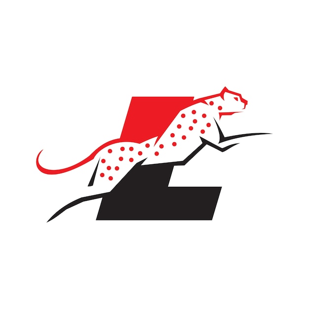 Письмо L Cheetah logo