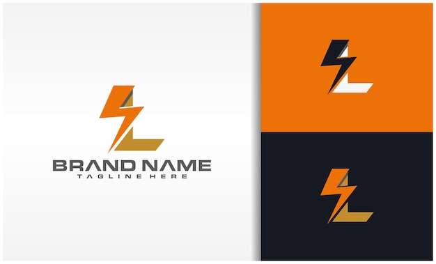 Letter L Electric Logo