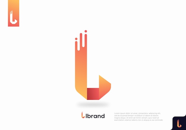 Letter L logo icon template