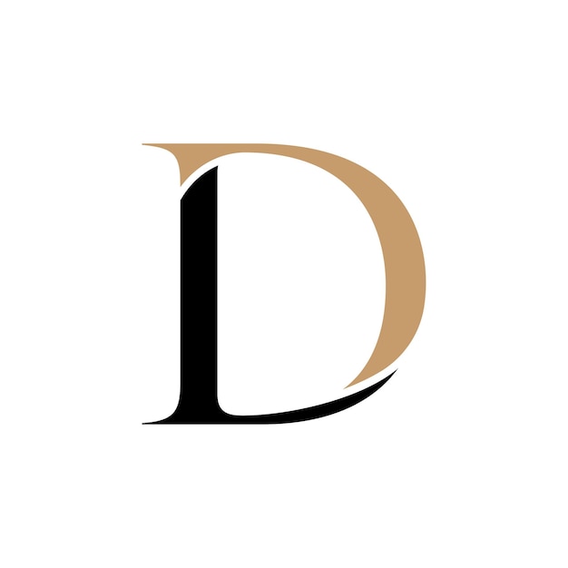 Letter ld monogram logo