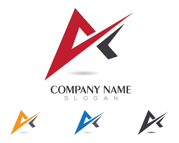 A Letter Logo Business Template