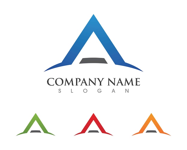 A Letter Logo Business Template