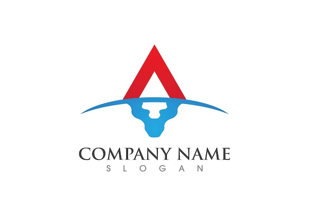 A Letter Logo Business