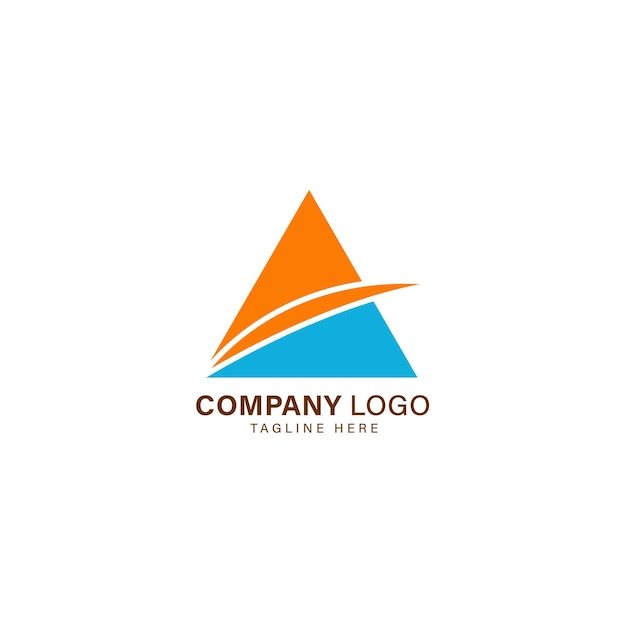 a letter logo construction logo real estate logo with colorful logo