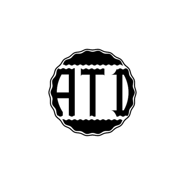 Letter Logo design 'ATD'