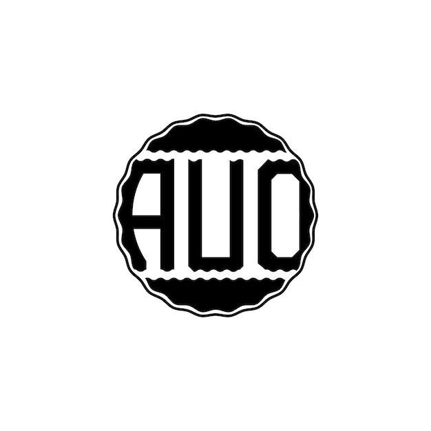 レターロゴデザイン「AUO」