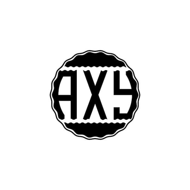 Letter Logo design 'AXY'