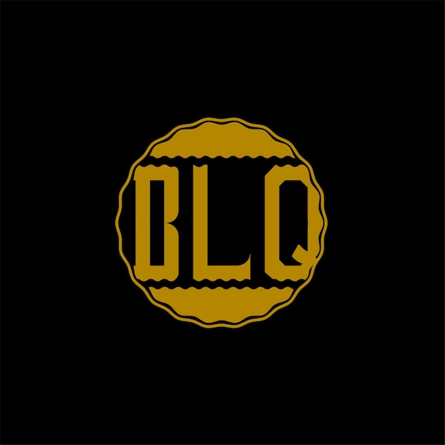 Letter logo design 'blq'