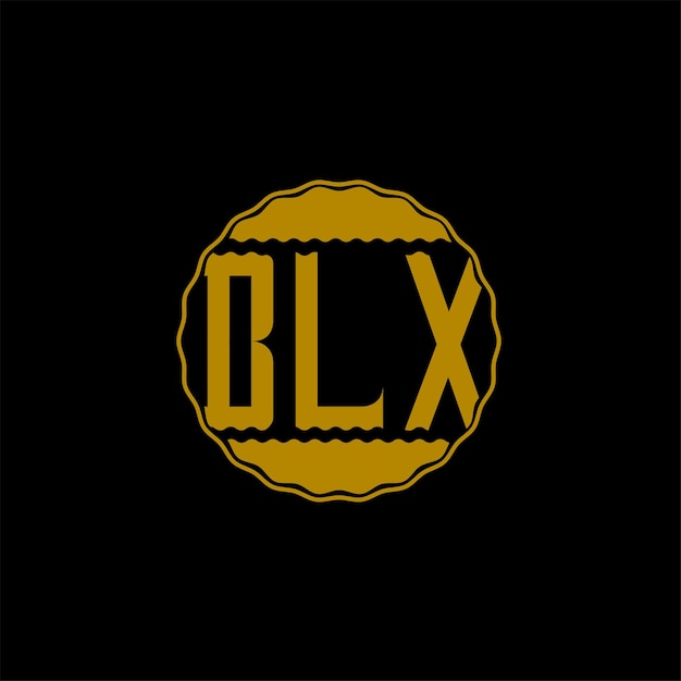 Vector letter logo design 'blx'