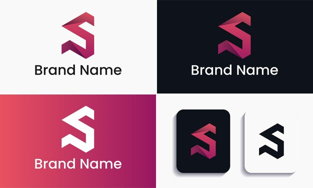 Letter Logo Design and MS Letter Alphabet Modern and Creative