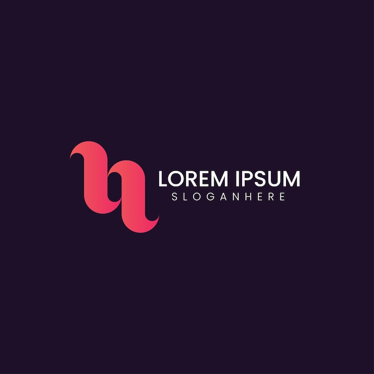 वेक्टर a letter logo design template