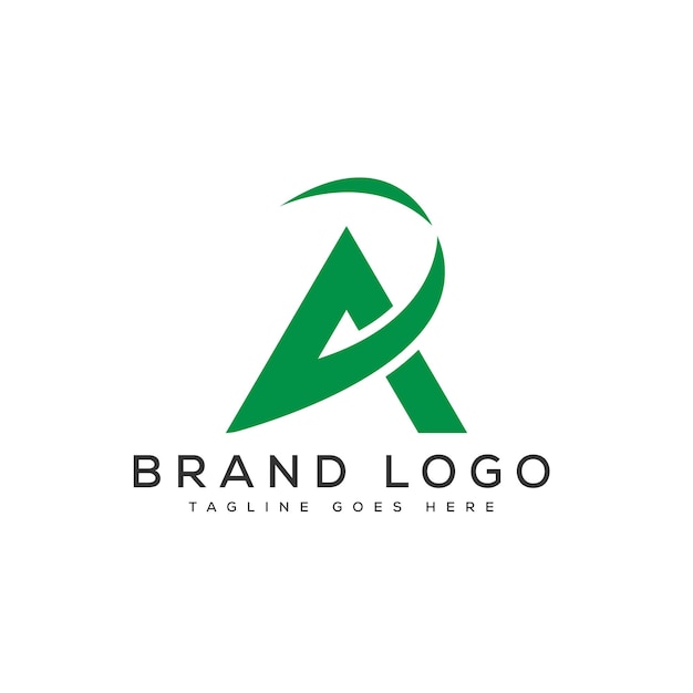 letter a logo design vector template design for brand