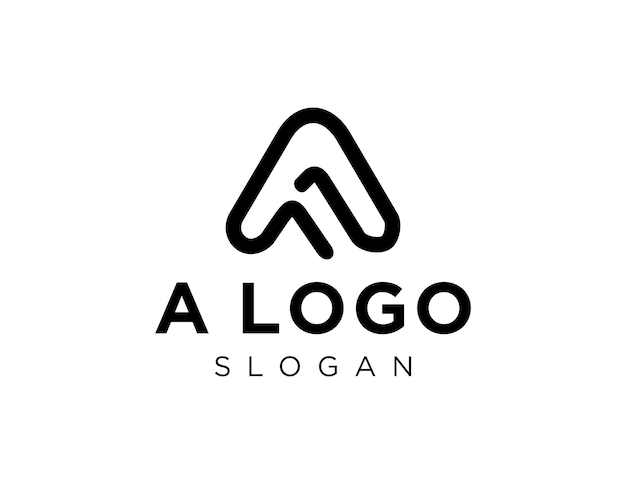 Vector a letter logo design