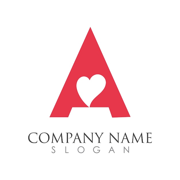 Letter A Logo Template vector icon design