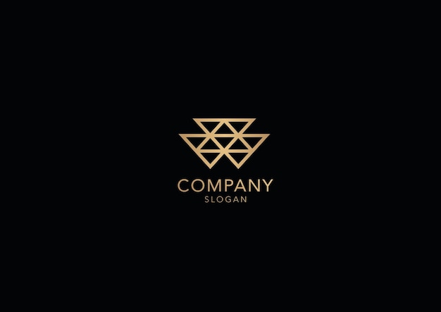 Шаблон логотипа Letter A для вашей компании