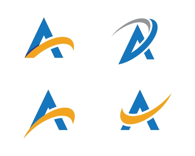 Un modello di lettera logo