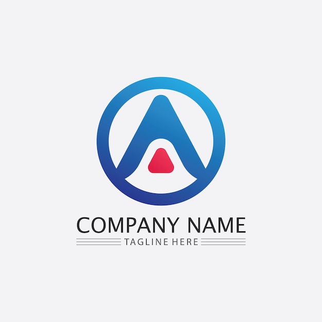 A Letter Logo Template