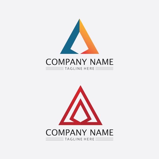 A Letter Logo Template