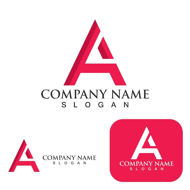 A Letter Logo Template