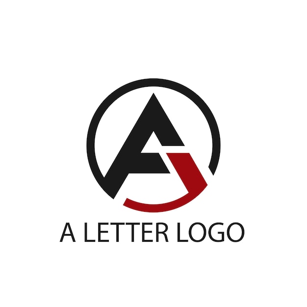 Vector a letter logo templete