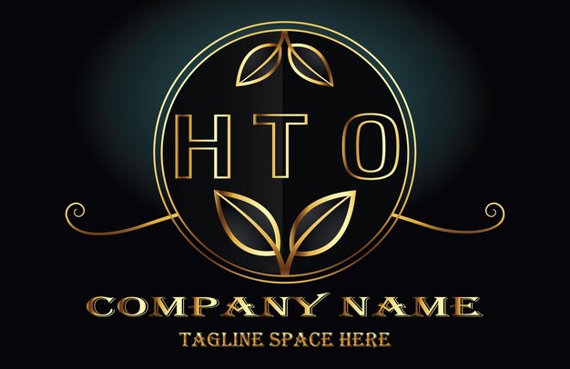 Letter logo van de hto