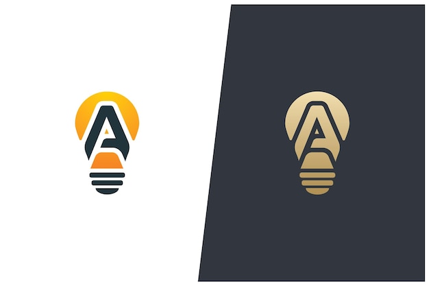 a letter logo vector design concept - monogram icon trademark. creative luxury emblem