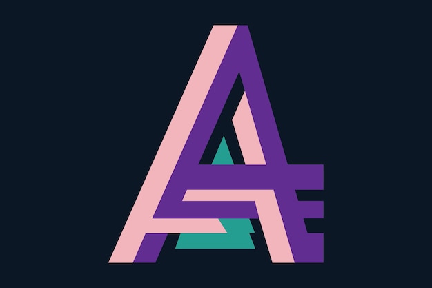 Letter A Logo vector design template