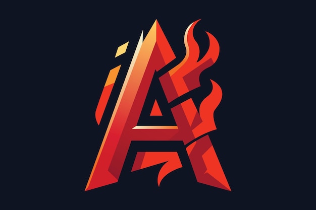 letter A Logo vector design template