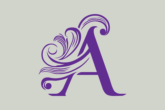 Vector letter a logo vector design template