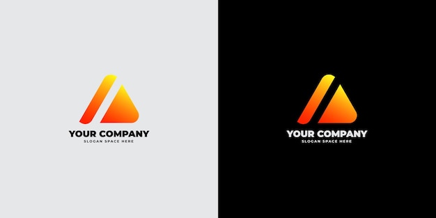 Letter a logo vector design