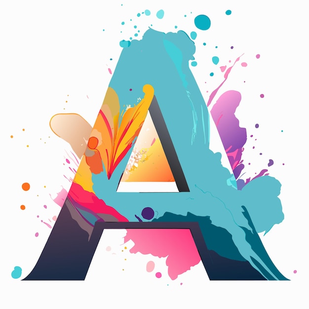 Vector letter a logo