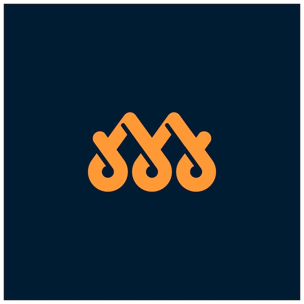 Vector letter m logo icon design template elements