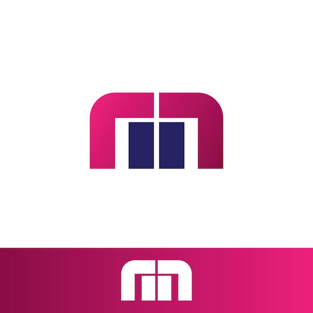 Буква M & N логотип