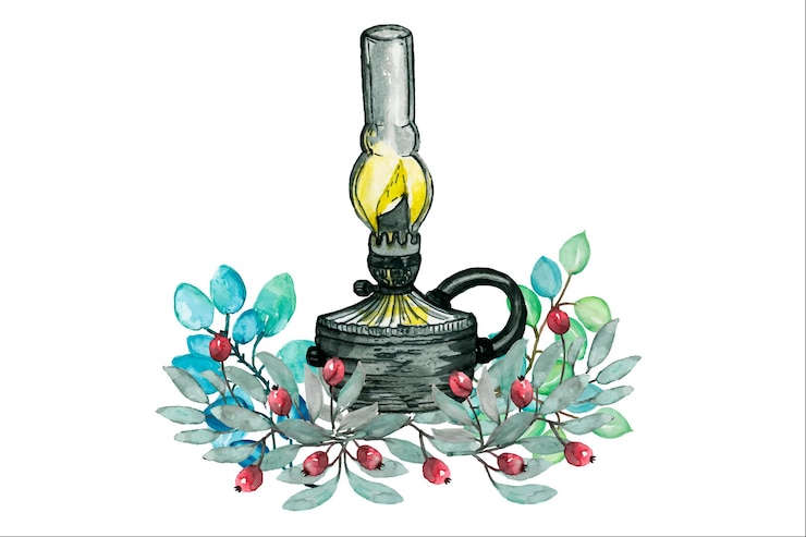 Vector letter,mail, envelopes, vintage items for writing.candelabra
