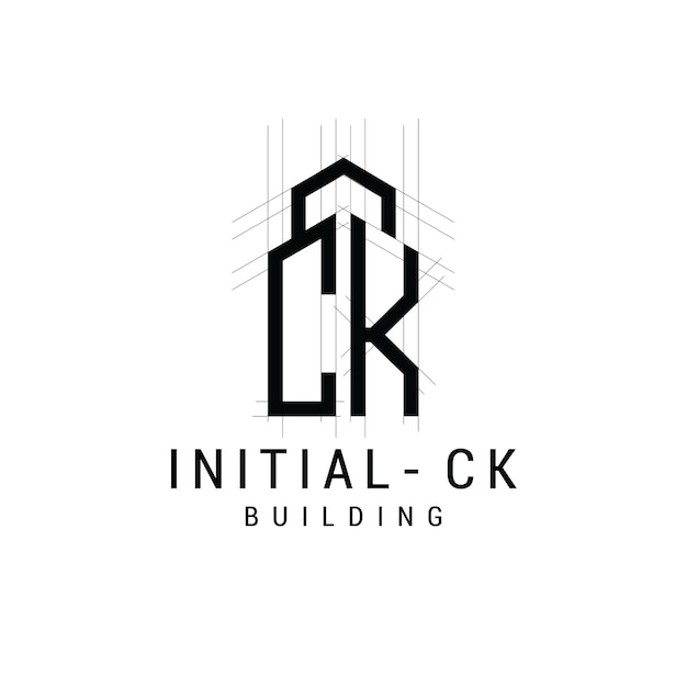 Letter Mark CK Creative Logo