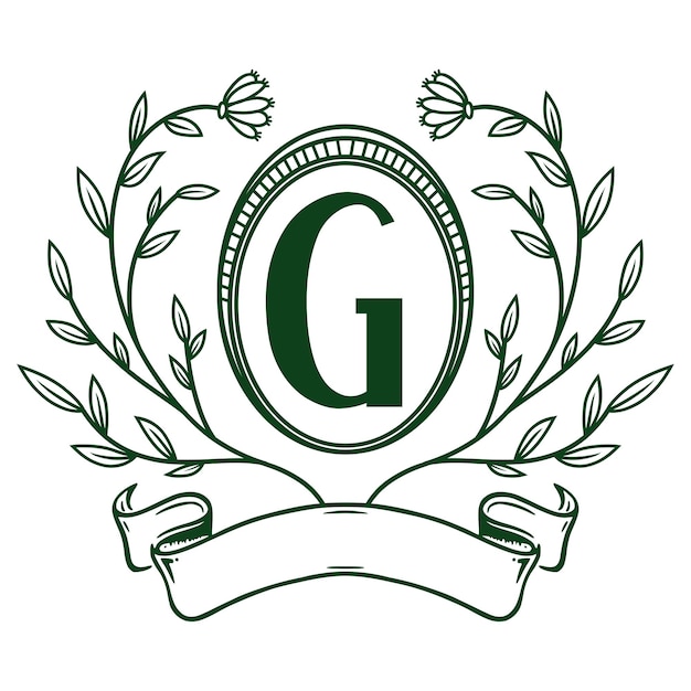 Vector letter mark g logo