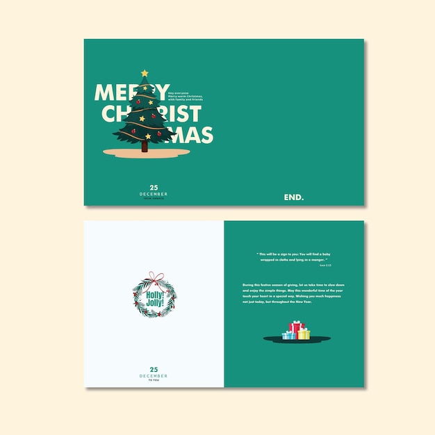 letter merry christmas