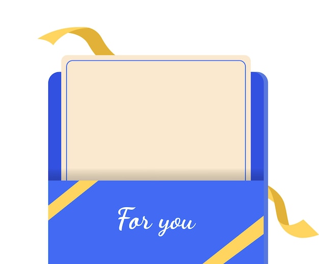 letter message card illustration set memo card note notice invitation Vector drawing Hand drawing