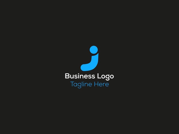 Vector letter minimal business logo design