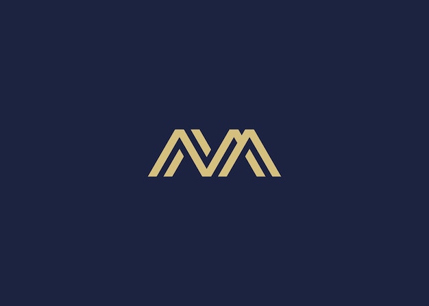 letter mm logo icon design vector design template inspiration