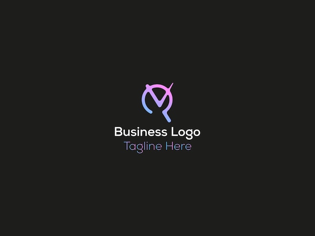 letter modern business logo design