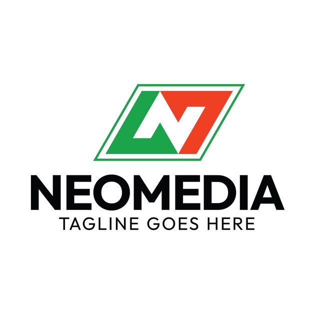 Letter N Logo- Neo Media